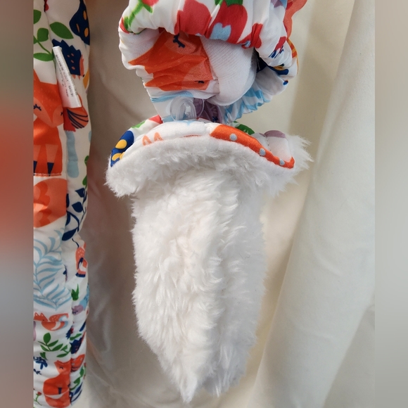 NWT Baby Girl Snow Suit Woodland/Fox print - Picture 3 of 6